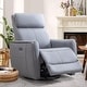 preview thumbnail 9 of 19, 32.3'' Wide Power Swivel Rocker Recliner Chairwith USB Ports
