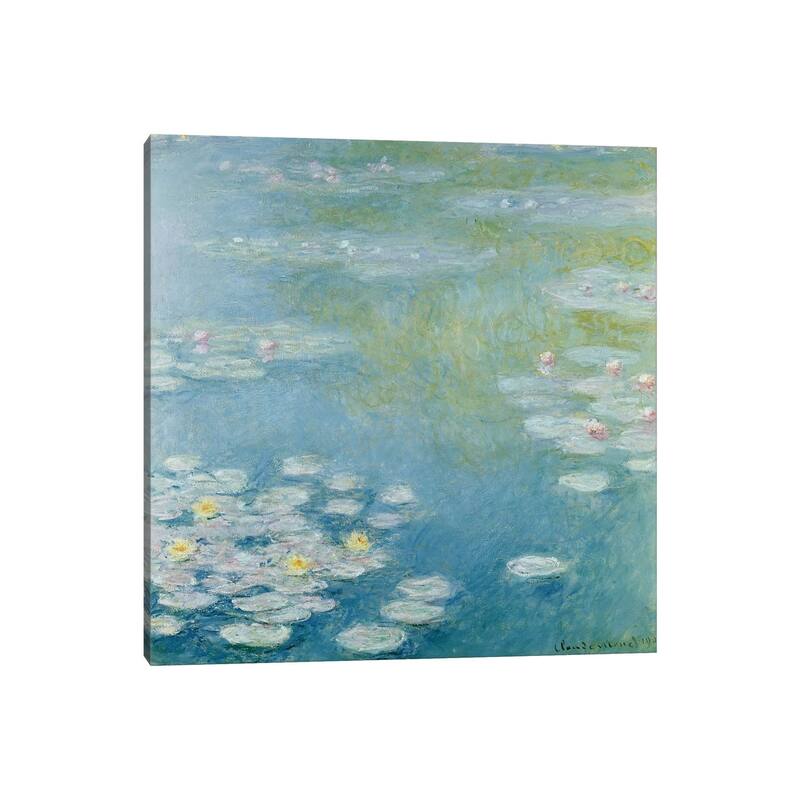iCanvas "Nympheas at Giverny, 1908 " by Claude Monet Canvas Print