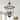 Bella Depot 14" Black Rustic Pendant Light 4-Light Adjustable Chandelier for Kitchen Island.