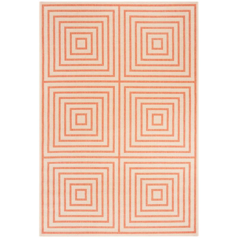 SAFAVIEH Linden Loris Indoor/ Outdoor Waterproof Patio Backyard Rug