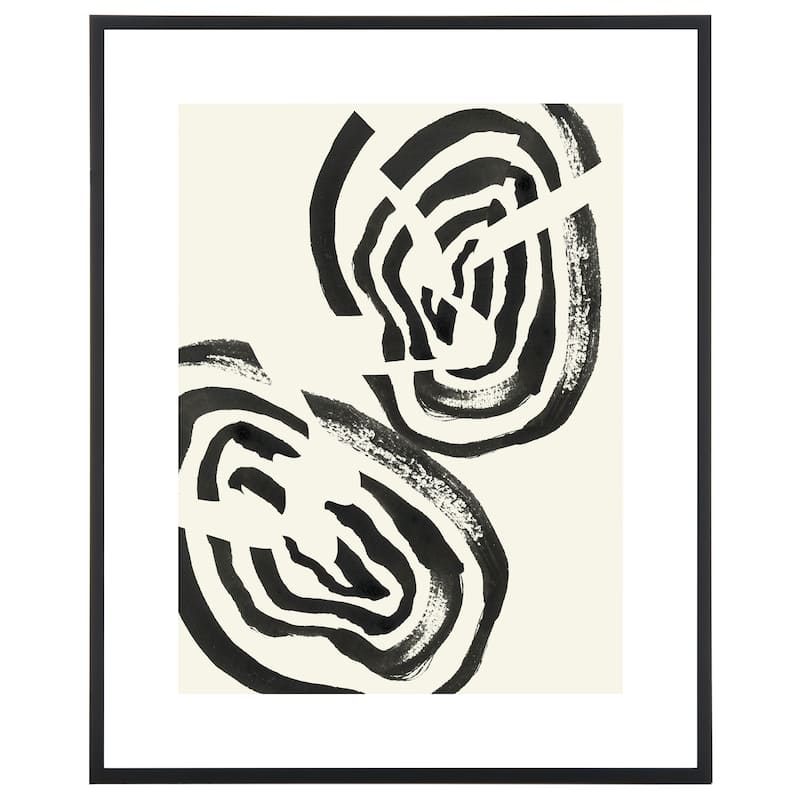 SAFAVIEH Aygun Breaking The Sound Barrier 24 x 30-inch Framed Wall Art