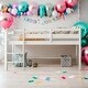 preview thumbnail 9 of 19, Twin Size Low Loft Beds with Ladder For Kids Bedroom