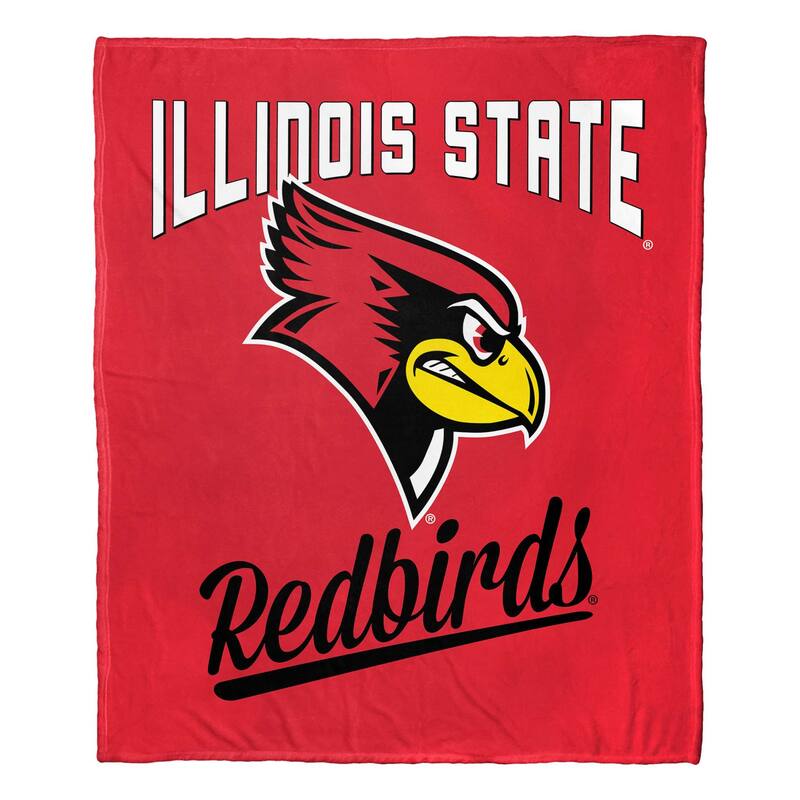 NCAA Missouri Valley Alumni Silk Touch Throw Blanket - 50" x 60" - Illinois State