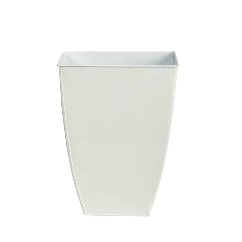 15" Square Tin Planter