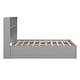 preview thumbnail 14 of 13, Full Size Platform Bed with Headboard Shelves,Within Charging Station and Drawers