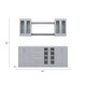 preview thumbnail 16 of 17, NewAge Products Home Bar 9-Piece Cabinet Set