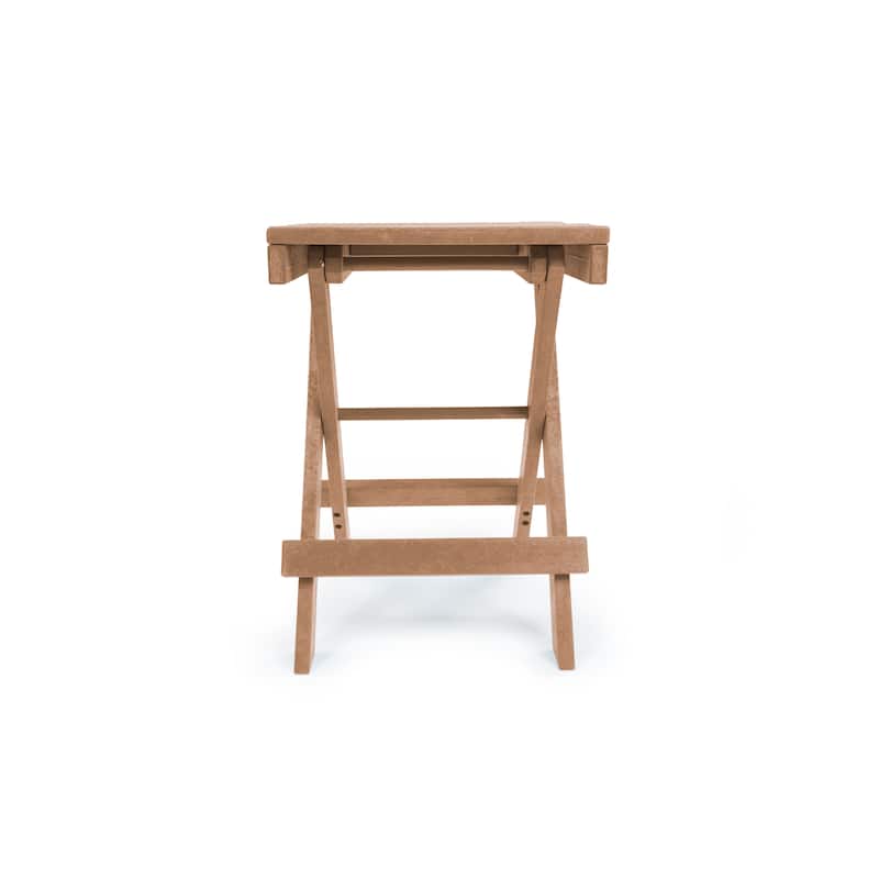 San Juan Fully Assembled All-Weather Recycled HDPE Outdoor Folding Bistro table