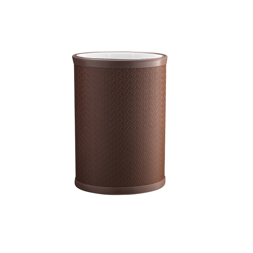 SAN REMO 13qt Oval Wastebasket with Liner (2pc Set)