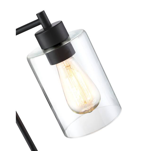 Design Glass Black 1- Light Table Lamp