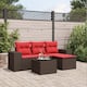 Option Brown and red With table