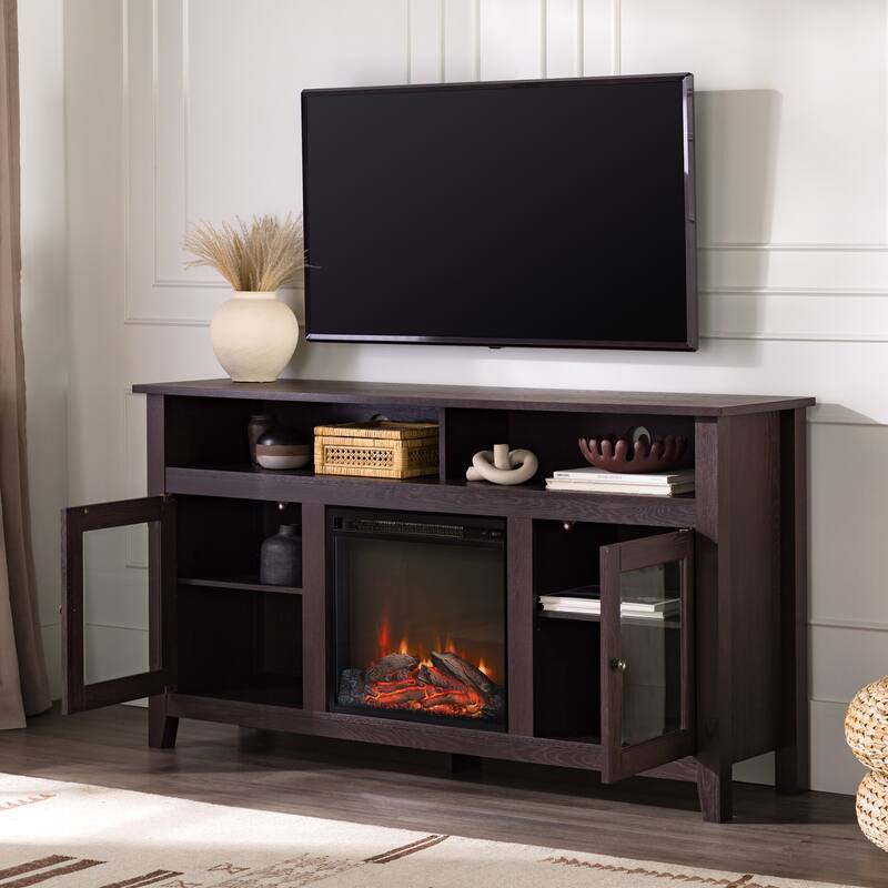 Middlebrook 58-inch 2-Door Highboy Fireplace TV Stand