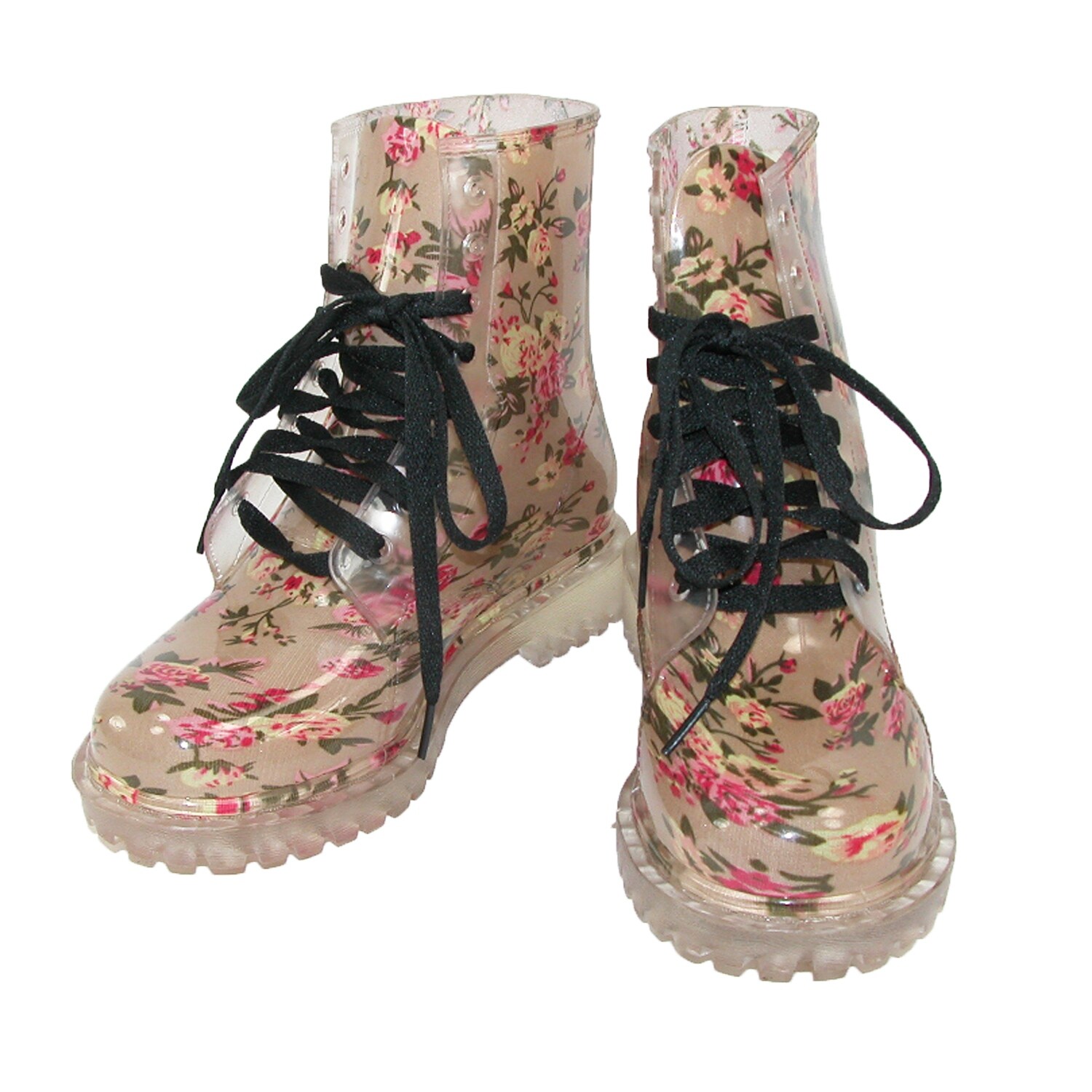 womens clear rain boots