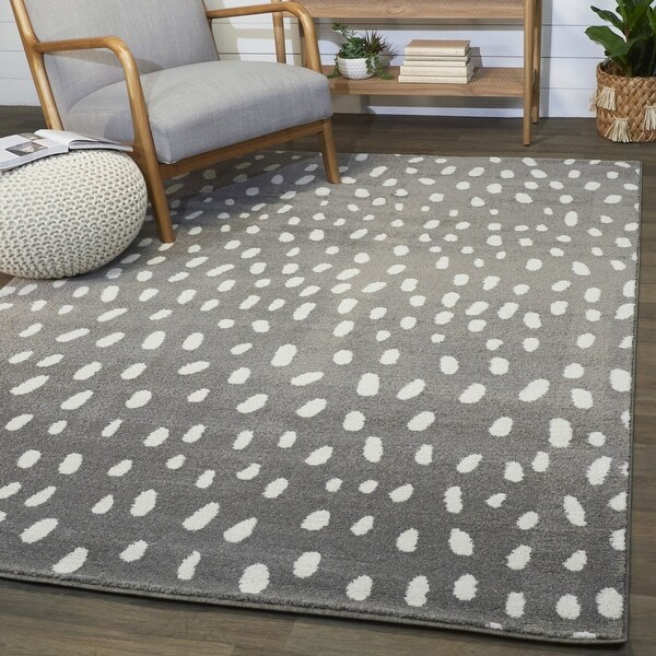 Alexander Home Vive Modern 3D Geometric HighLow Area Rug On Sale