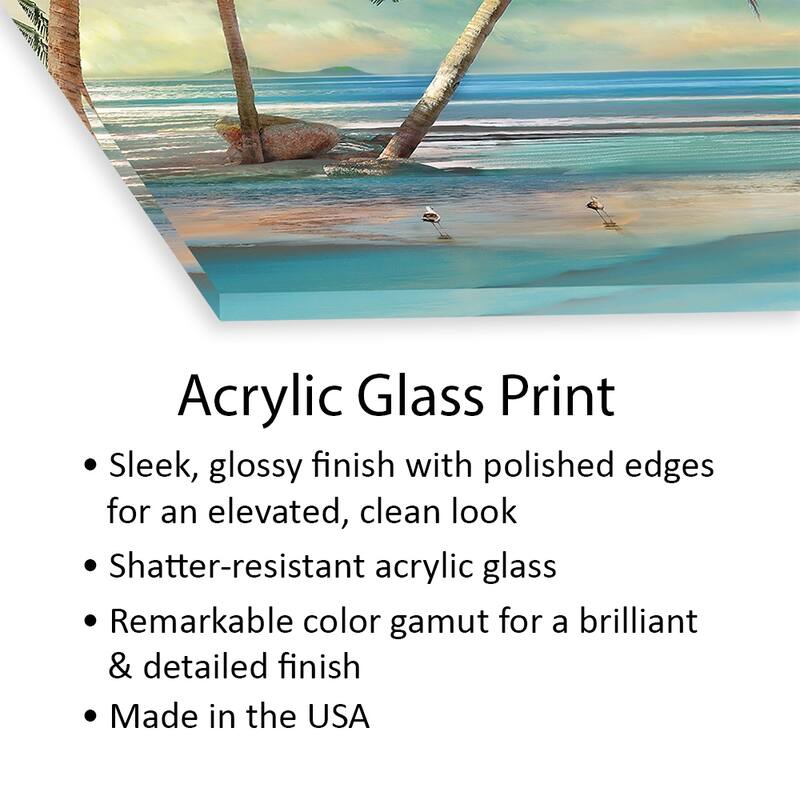 A Found Paradise III Print On Acrylic Glass by Mike Calascibetta