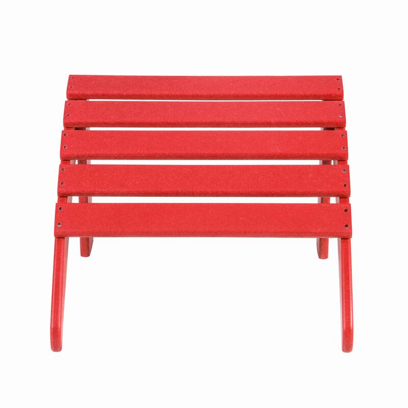 Laguna Eco-Friendly All-Weather Outdoor Patio Foldable Ottoman