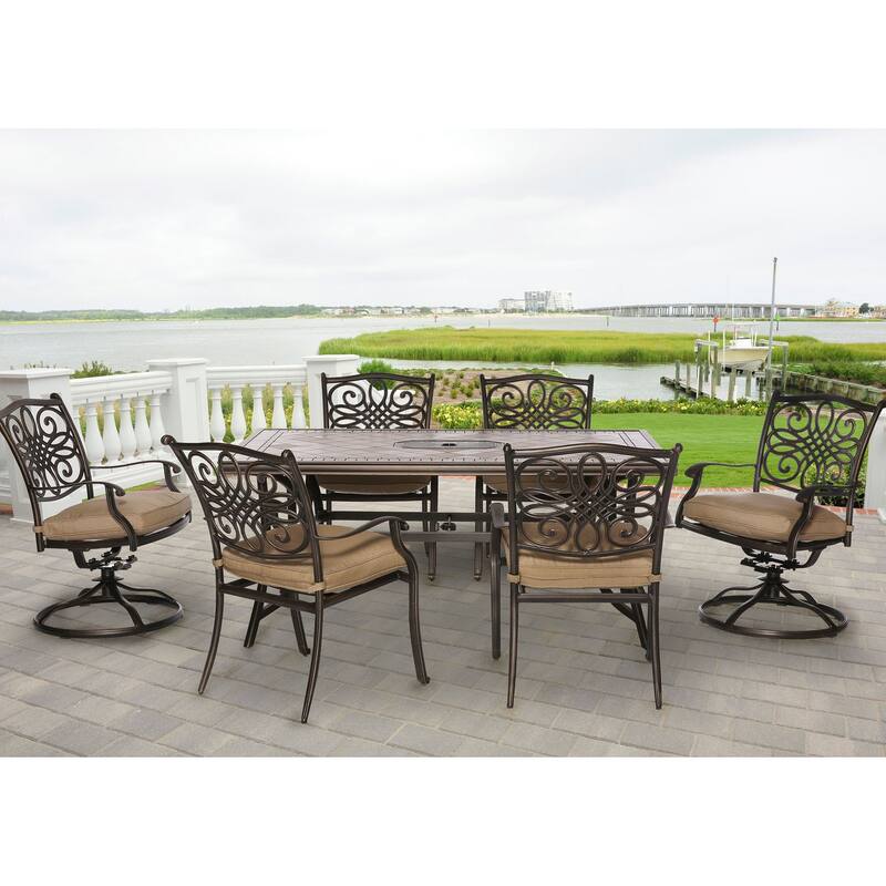 Hanover Outdoor Monaco 7-piece Dining Set