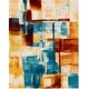 preview thumbnail 23 of 35, Ryan Modern Squares Abstract Area Rug 7' 11" x 10' - Multi-Color