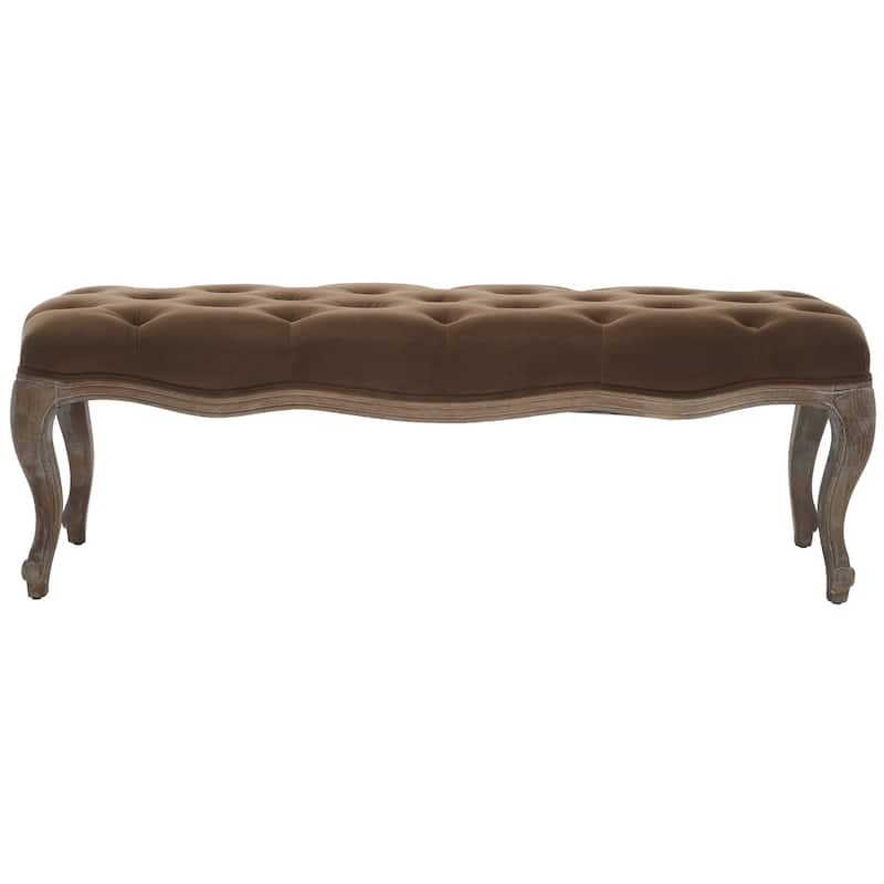 SAFAVIEH Shavon Bench - 52Wx18Dx18H - Spruce