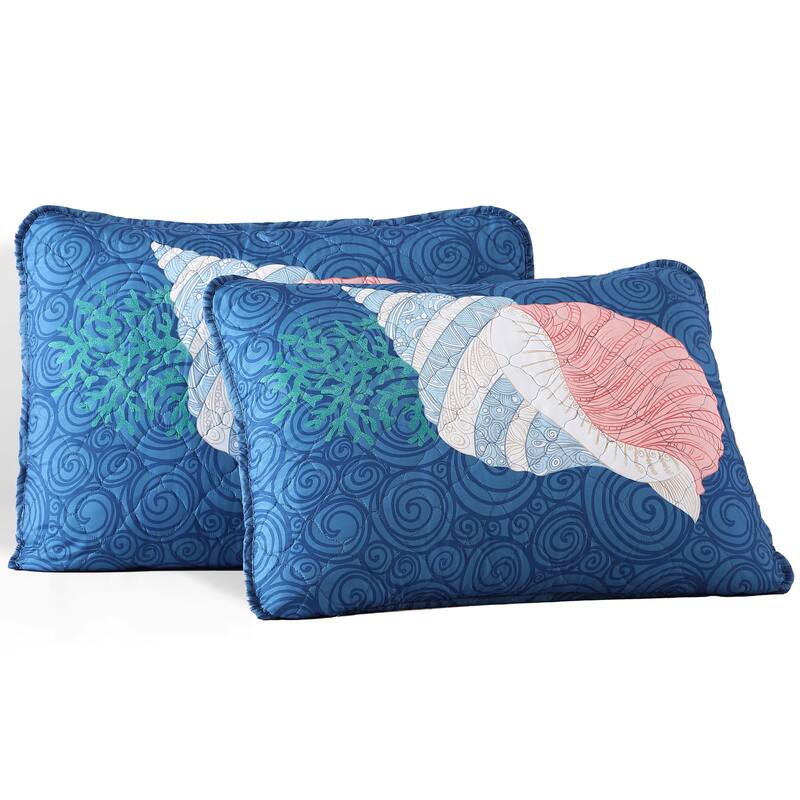 Caribbean Joe Coastal 3PC Quilt Set