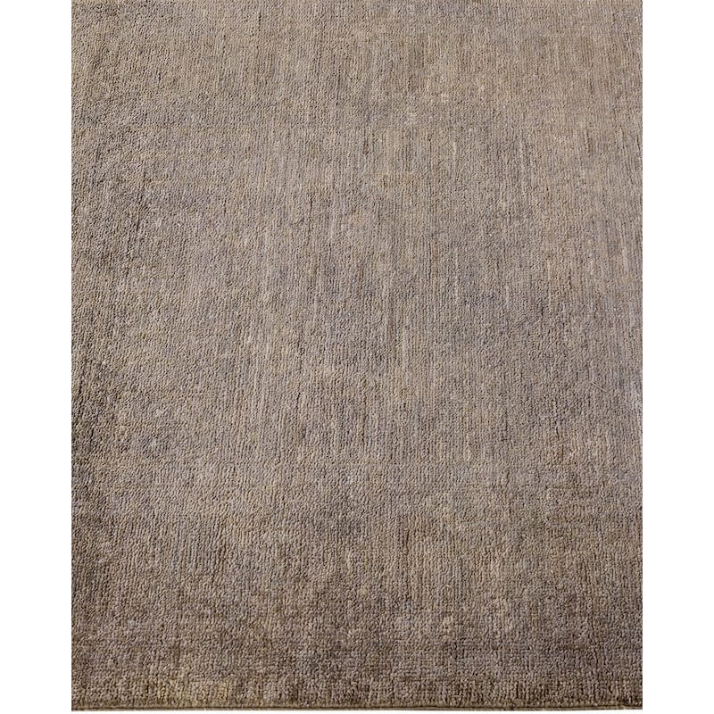 Vibrance, One-of-a-Kind Hand-Knotted Runner Rug - Beige, 2' 8" x 12' 4" - 2' 8" x 12' 4"