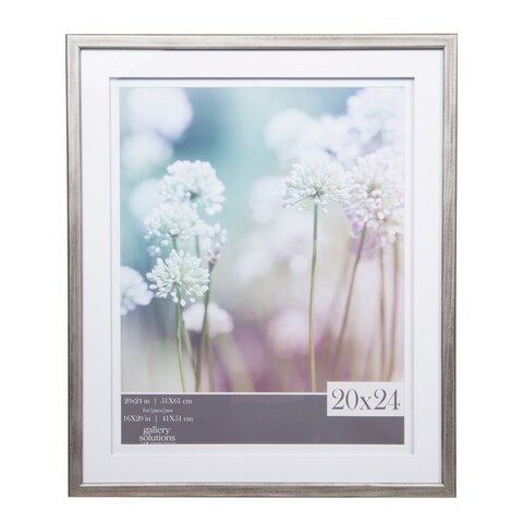 Wide Picture Frame Double Matted To