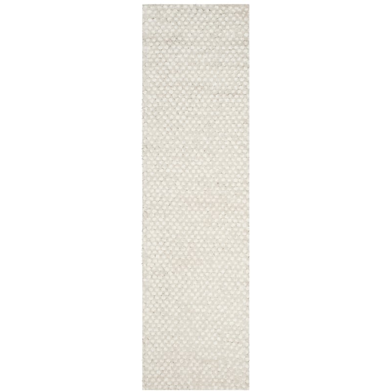 SAFAVIEH Handmade Saint Shantell Shag Yuiko Solid Polyester Rug