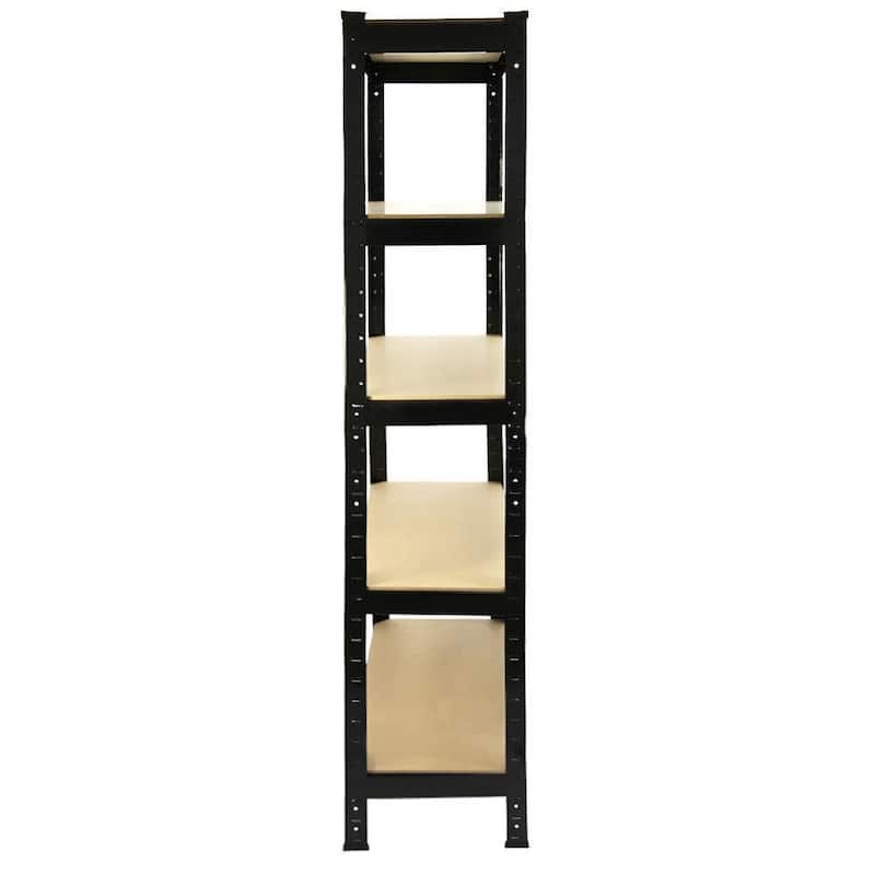 5 Tier Heavy Duty Boltles Metal Shelving Garage Storage Shelf