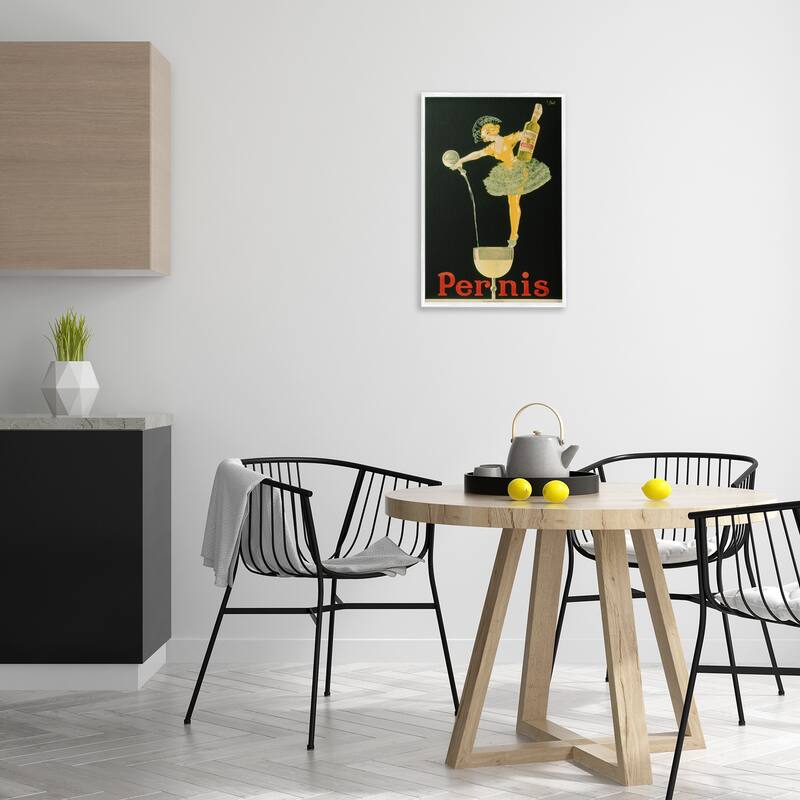Stupell Vintage Pernis Wine Pour Framed Giclee Art Design By Marcus Jules