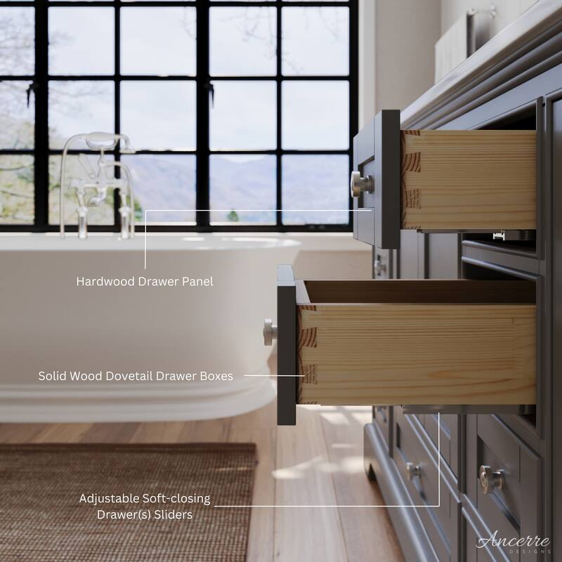 Ancerre Designs Audrey Bathroom Vanity Set
