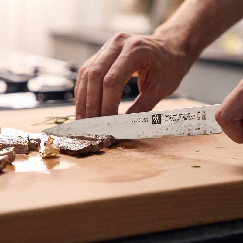 ZWILLING Gourmet 8-inch Carving/Slicing Knife - Black