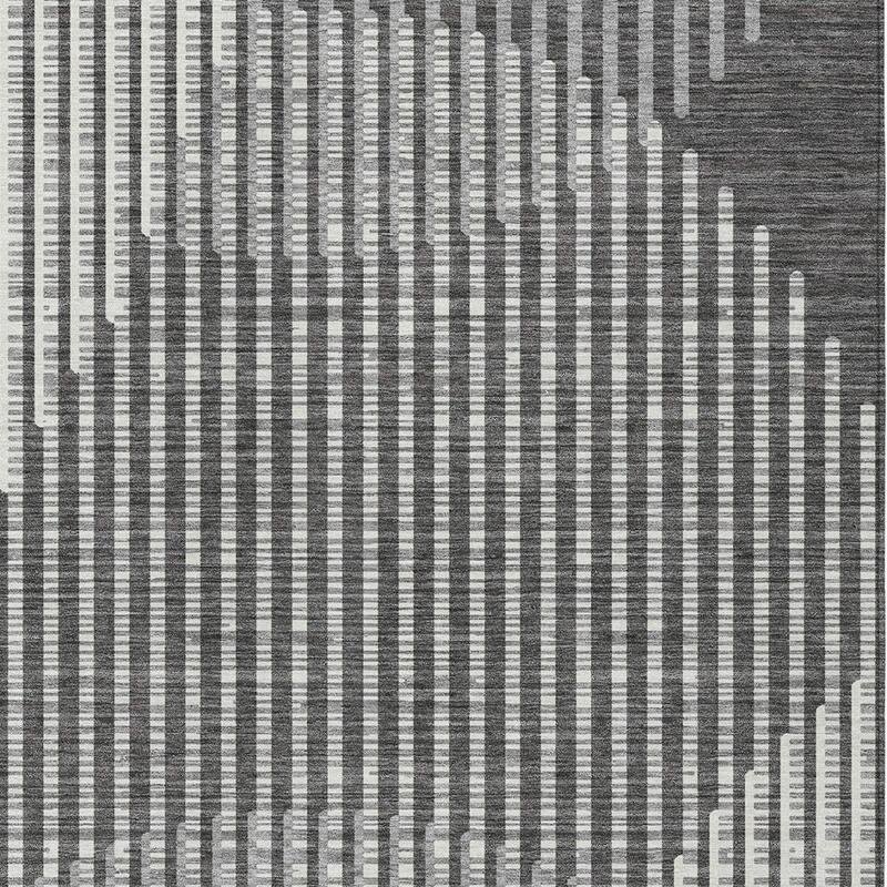 HomeRoots Geometric Transitional Rectangle Outdoor Rug