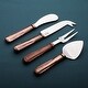 preview thumbnail 4 of 3, Inox Maharaja Design 4-piece Copper Antique Cheese Accessories Set