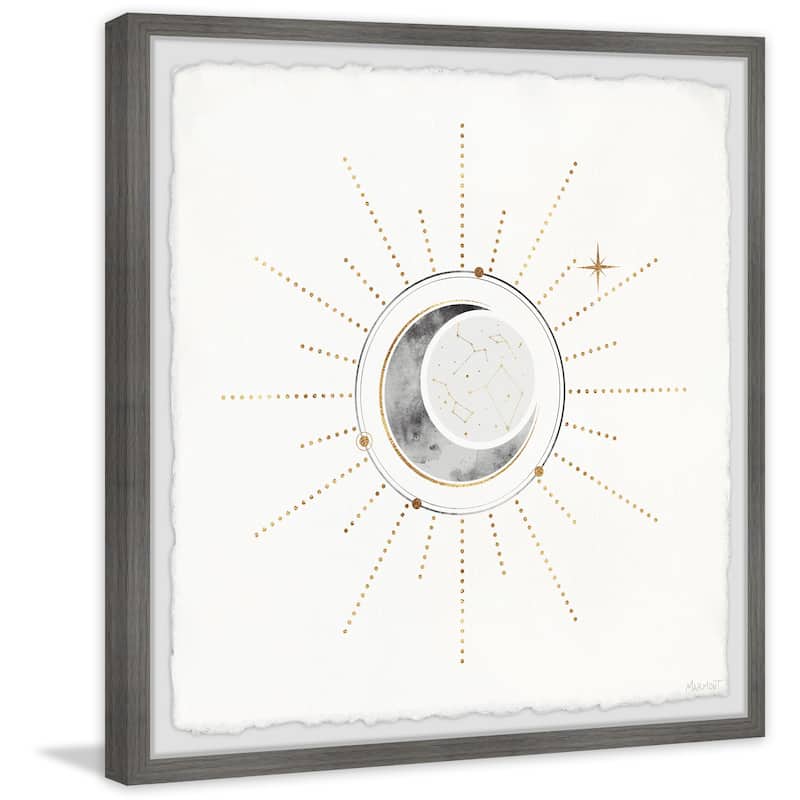'Celestial Sphere' Framed Painting Print