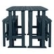preview thumbnail 20 of 53, Lehigh 6-Piece Outdoor Balcony Set - Bar-height