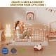preview thumbnail 7 of 6, Foldable Wooden Playpen with Door, Adjustable, 1-8 years, Safety Gate