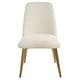 preview thumbnail 1 of 5, Uttermost 23262 Vantage 21" Wide Dining Chair - Brushed Brass Brushed Brass