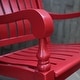 preview thumbnail 22 of 32, Cambridge Casual Lyon Mahogany Oversize Wood Outdoor Rocking Chair