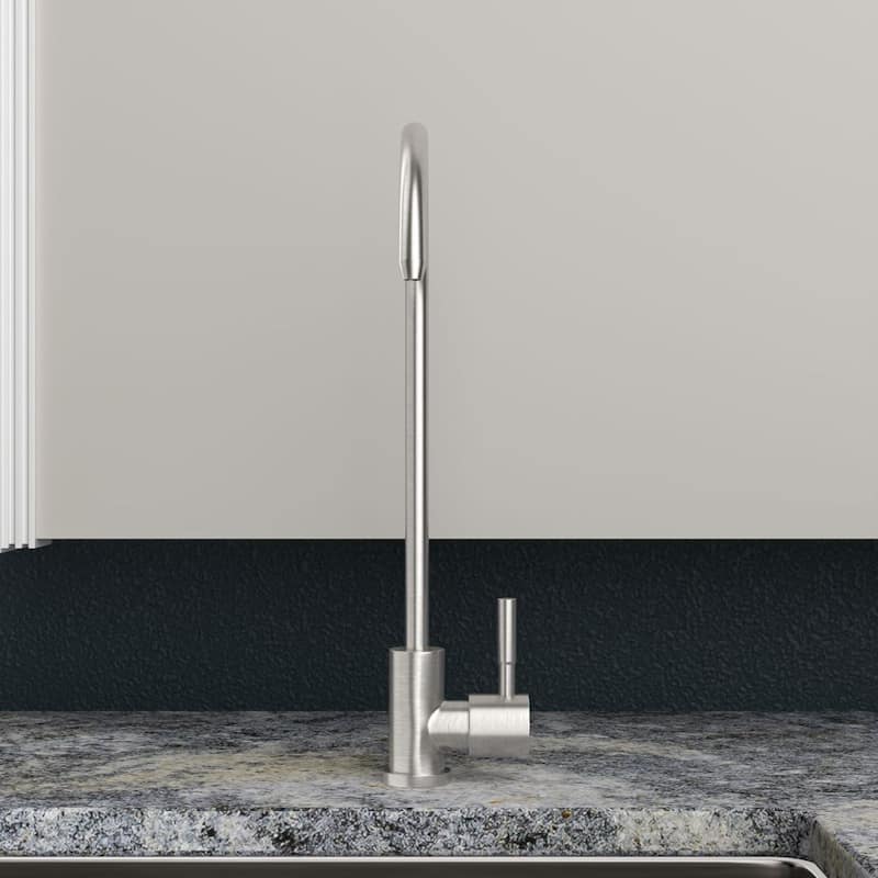 Kitchen Water Filter Faucet Stainless Steel Brushed Nickel Drinking Water Faucet