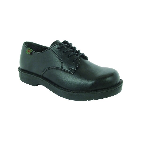 black wide width shoes