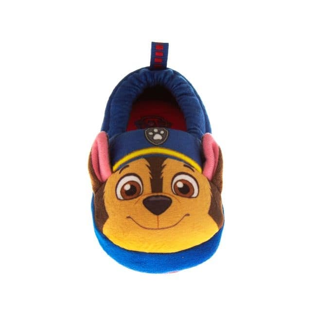 Nickelodeon Paw Patrol Marshall and Chase 3D Toddler Boys' Dual Sizes Slippers