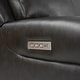 preview thumbnail 9 of 9, 93" Wide Top Grain Leather Power Reclining Sofa with USB Port