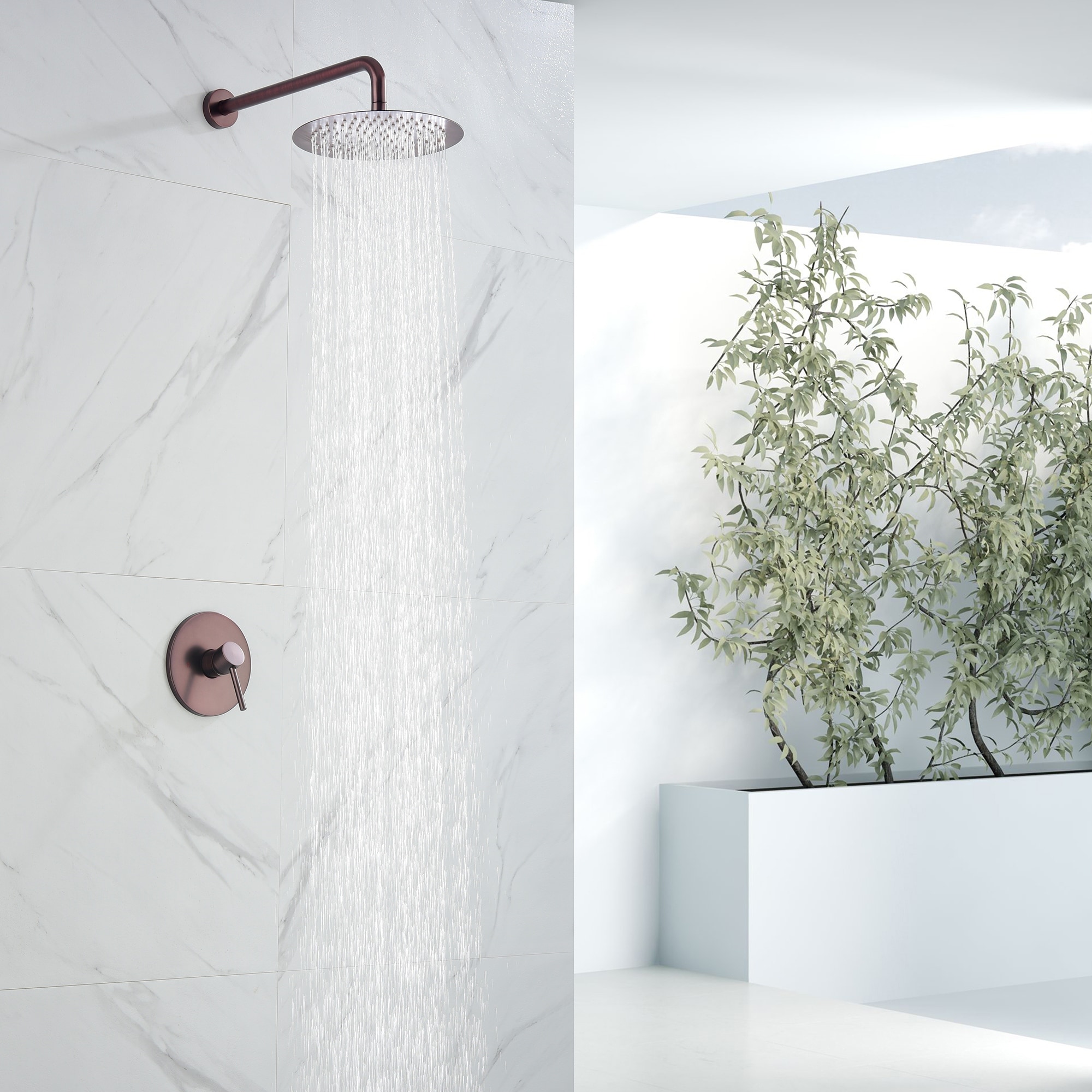 Universal Wall Mount Shower System-image