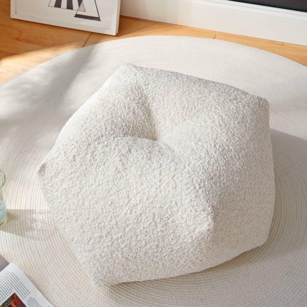 Sorra Home Indoor Soft-Textured Geo-Shaped Pillow
