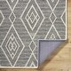 preview thumbnail 4 of 5, Livabliss Jules Global Diamond Area Rug