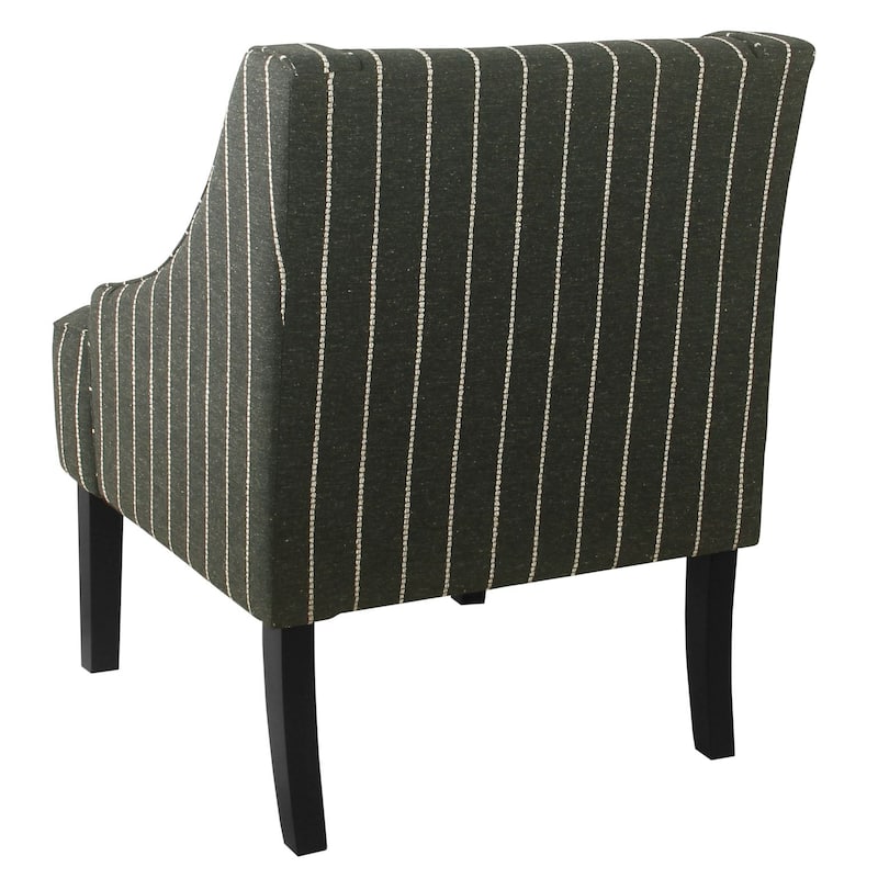 HomePop Classic Swoop Arm Accent Chair