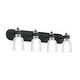 preview thumbnail 1 of 4, Copper Grove Muitoa 4-light Brushed Nickel Bath Light