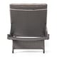 preview thumbnail 113 of 187, Salem Outdoor Wicker Adjustable Chaise Lounge with Cushion by Christopher Knight Home
