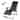 XL Zero Gravity Recliner, 440 lb Capacity, Ergonomic Chair with Removable Cushion, Headrest for Comfort in Outdoor Relaxation