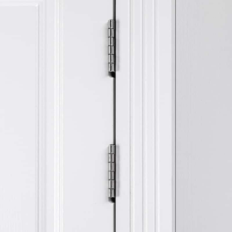 71"Kitchen Pantry Cabinet with 2 Drawers,Embossed Texture Freestanding Cabinet with 8 Door Shelves and 3 Cabinet Shelves