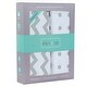 preview thumbnail 1 of 1, Ely's & Co. Waterproof Pack n Play - Mini Crib Sheet Set - 2 Pack - 38" x 24” Grey Chevron & Polka Dot